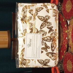 Purse Organizer Insert-Gold Butterfly